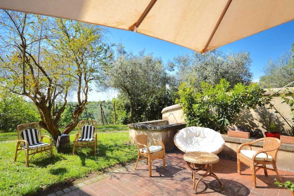 Residenza Fontana del Giglio - luxury villa - private pool garden Castelnuovo Di Porto Esterno foto
